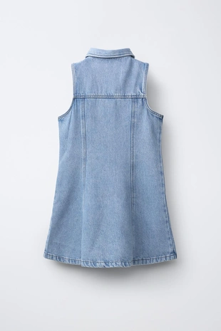 Джинсовое платье- Заказать в России