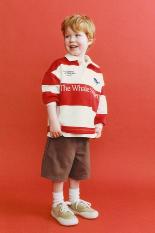 Шорты-бермуды с контрастной строчкой- Заказать в России