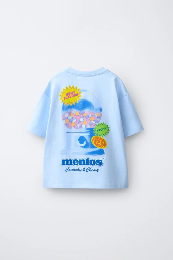 Футболка с принтом mentos ®
