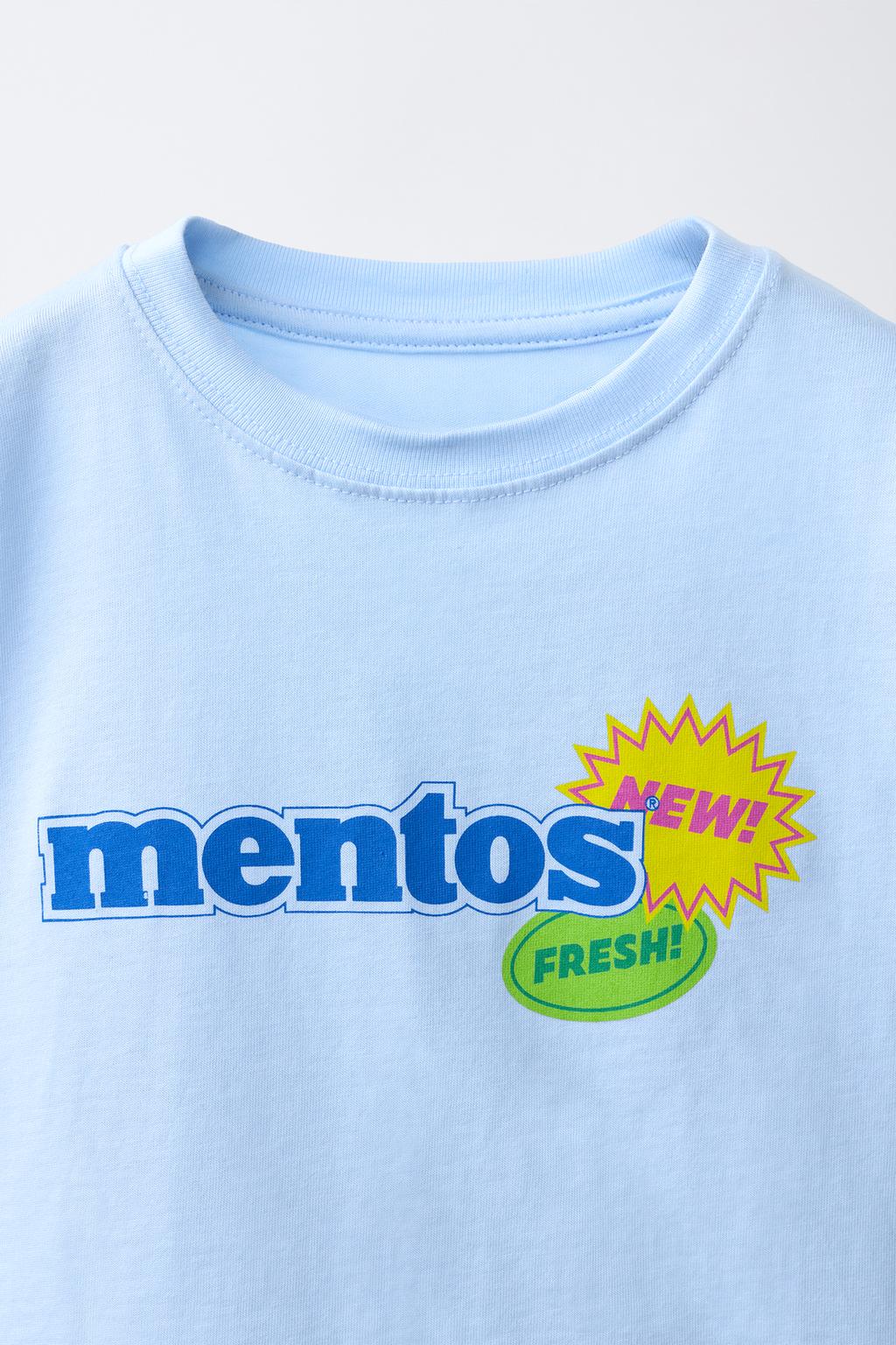 Футболка с принтом mentos ®