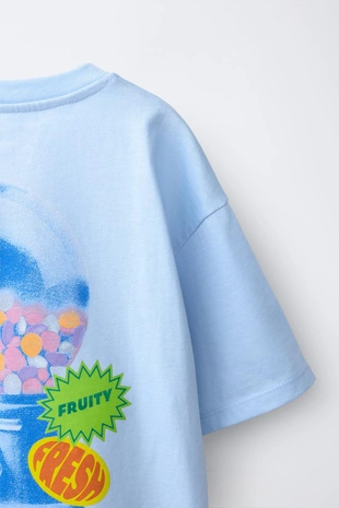 Футболка с принтом mentos ®- Заказать в России