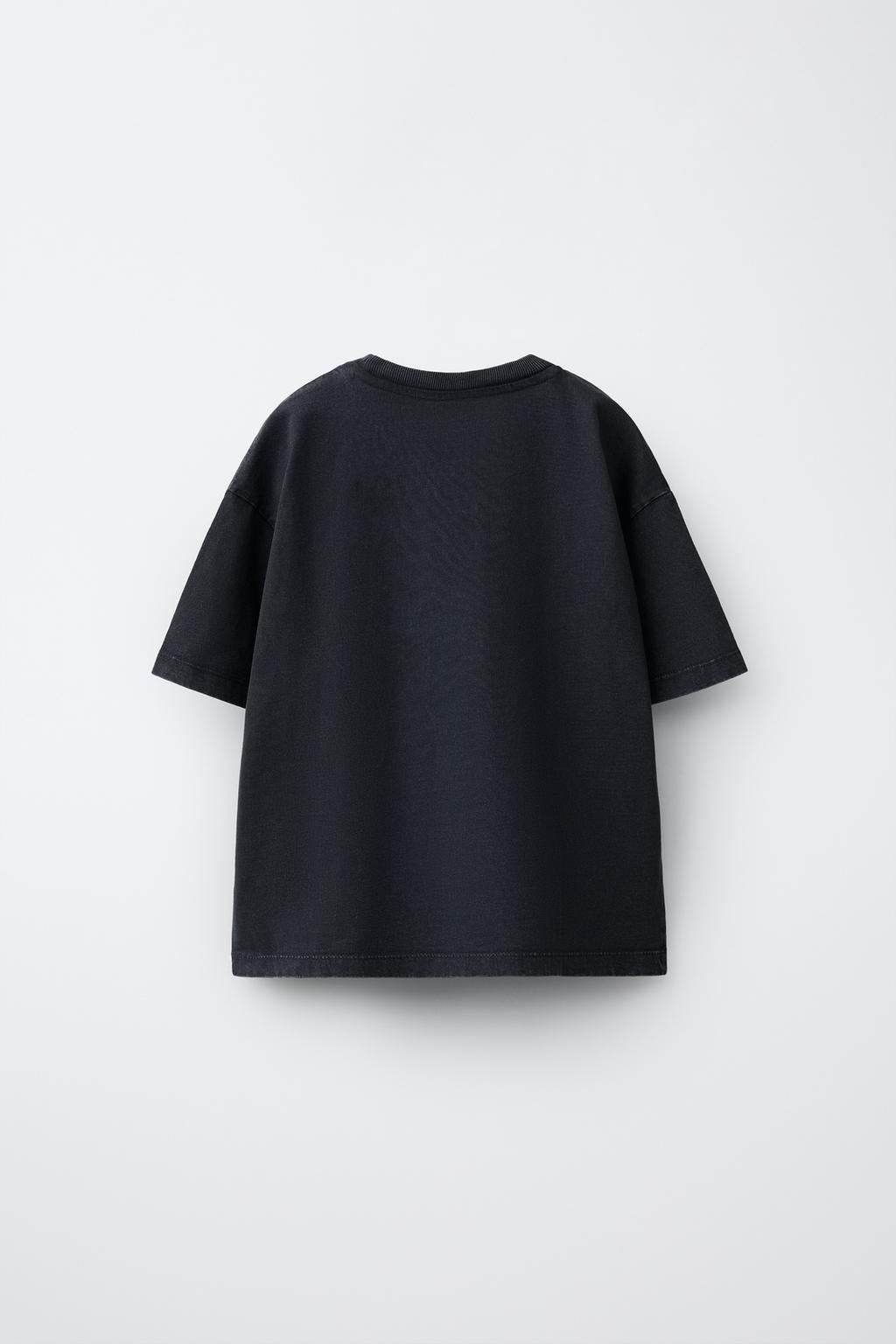 ФУТБОЛКА С ЭФФЕКТОМ ПОТЕРТОСТИ И ПРИНТОМ NIRVANA ®