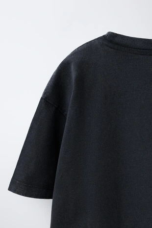 Футболка с эффектом потертости и принтом Nirvana ®- Заказать в России