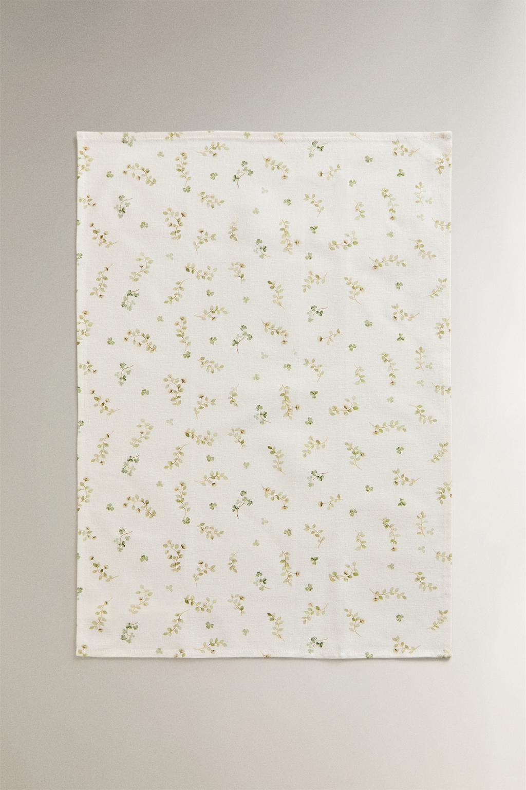 Набор бумажных полотенец с цветочным принтом (набор из 2)