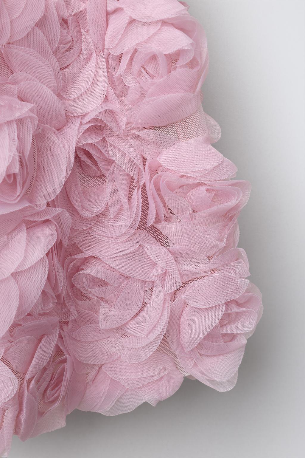 ЮБКА С РЕЛЬЕФНЫМИ ЦВЕТАМИ