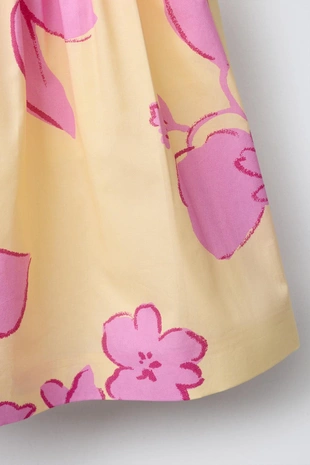 Юбка миди с цветочным принтом- Заказать в России