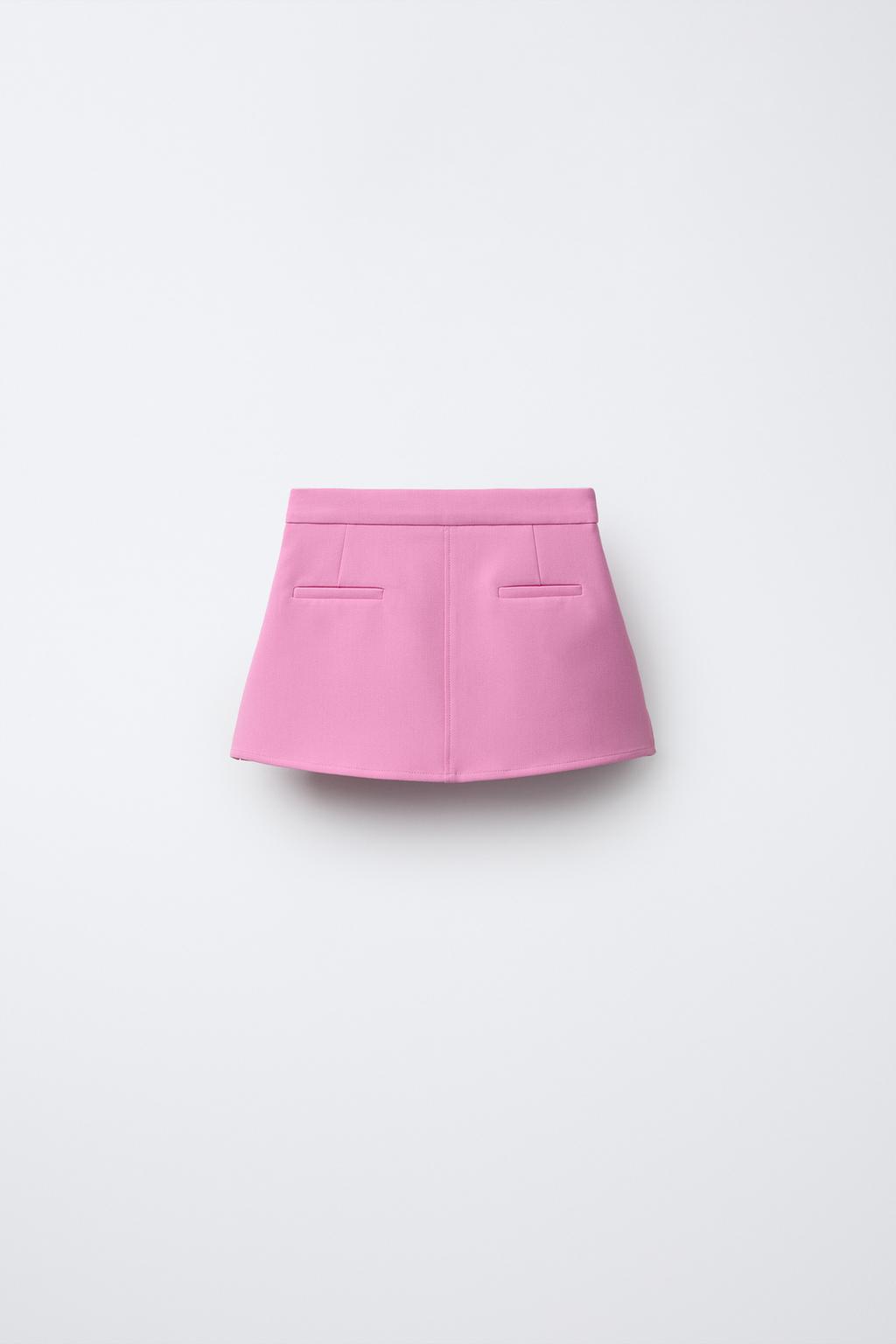 ЮБКА С ДЕКОРАТИВНОЙ ПУГОВИЦЕЙ