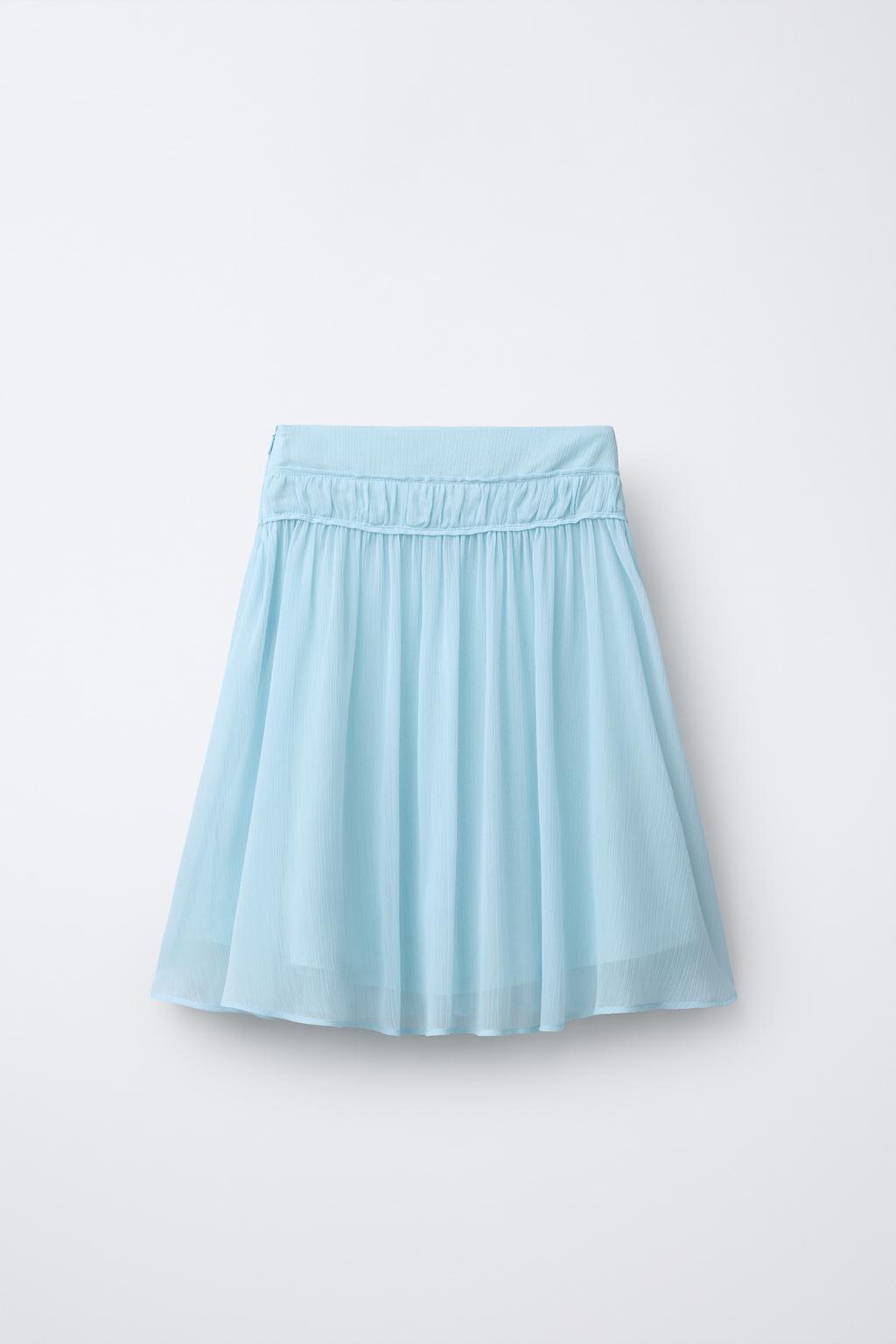 ЮБКА МИДИ ИЗ ГАЗА