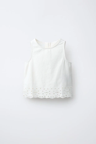 Топ с вышивкой- Заказать в России