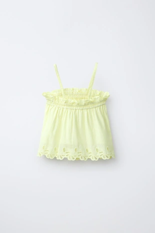 Топ с вышивкой- Заказать в России