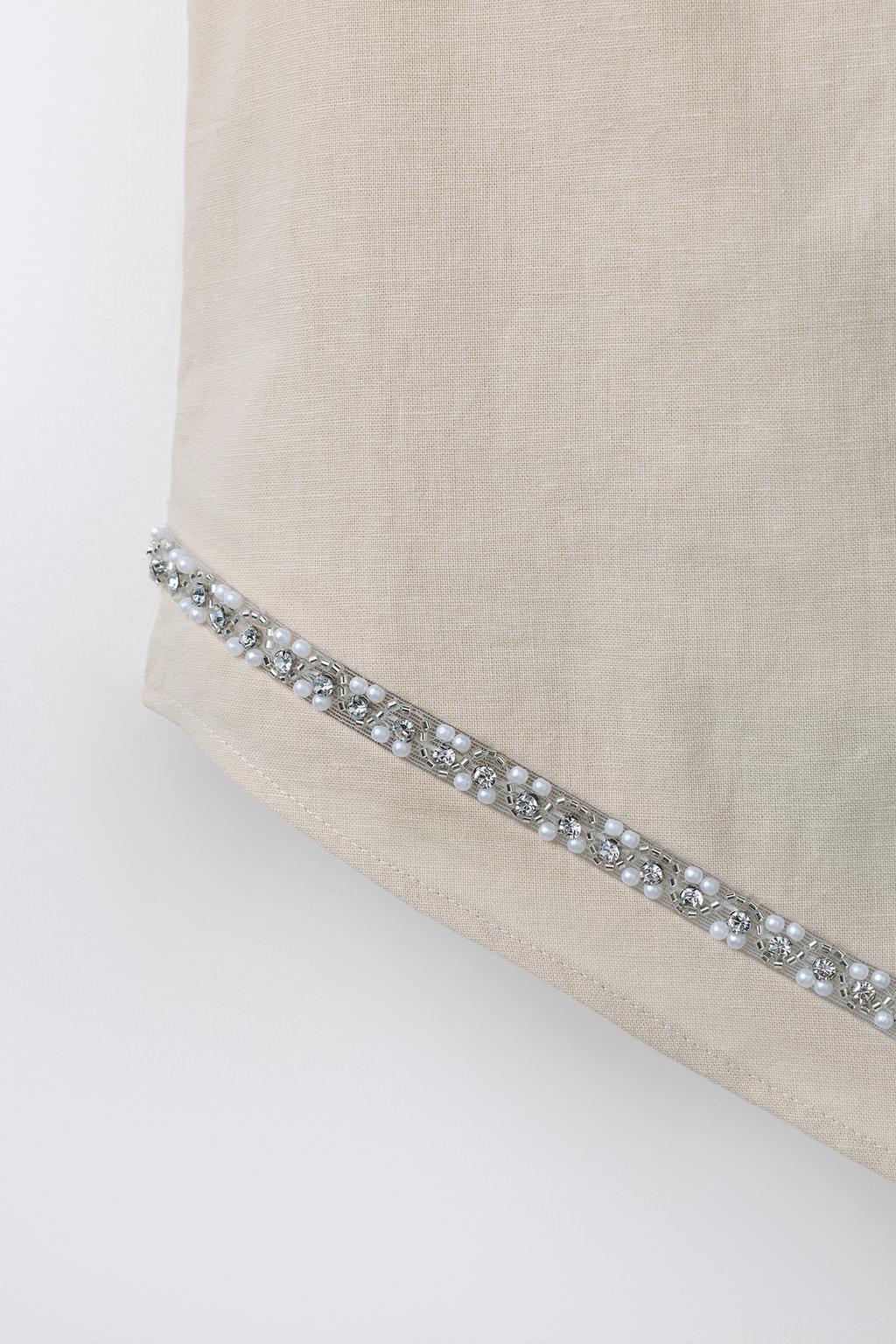 ТОП АСИММЕТРИЧНОГО КРОЯ СО СТРАЗАМИ