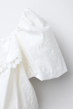 Топ-баллон с вышивкой- Заказать в России