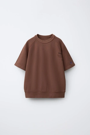 Футболка из футера с надписью- Заказать в России