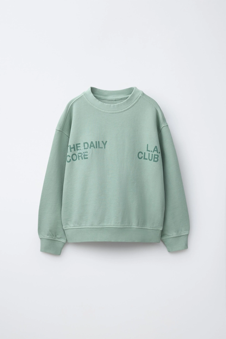 Толстовка с принтом девиза