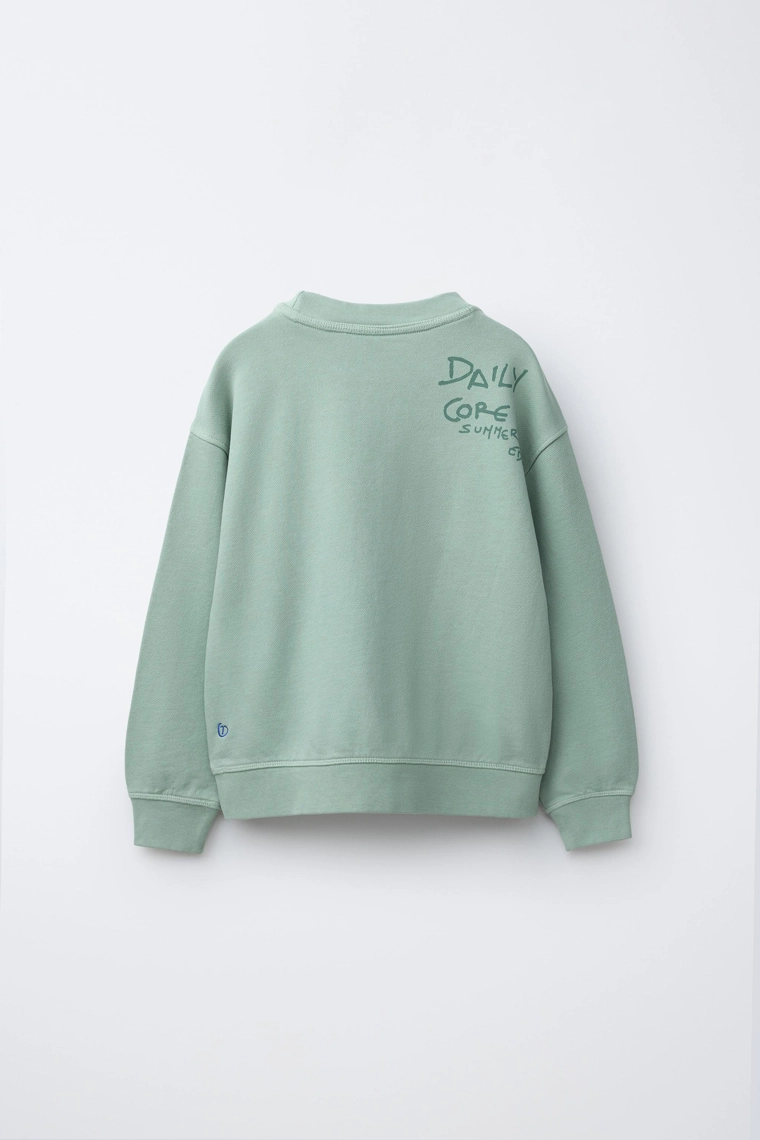 Толстовка с принтом девиза