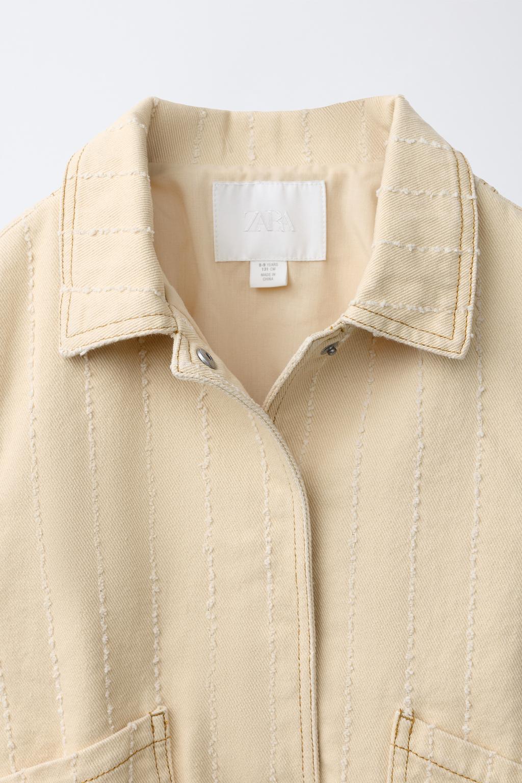 КУРТКА ИЗ САРЖИ С НЕОБРАБОТАННЫМИ КРОМКАМИ