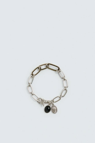 Металлический браслет с подвесками- Заказать в России