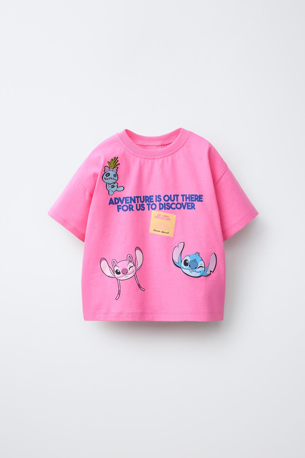 ФУТБОЛКА С ПРИНТОМ LILO & STITCH © DISNEY