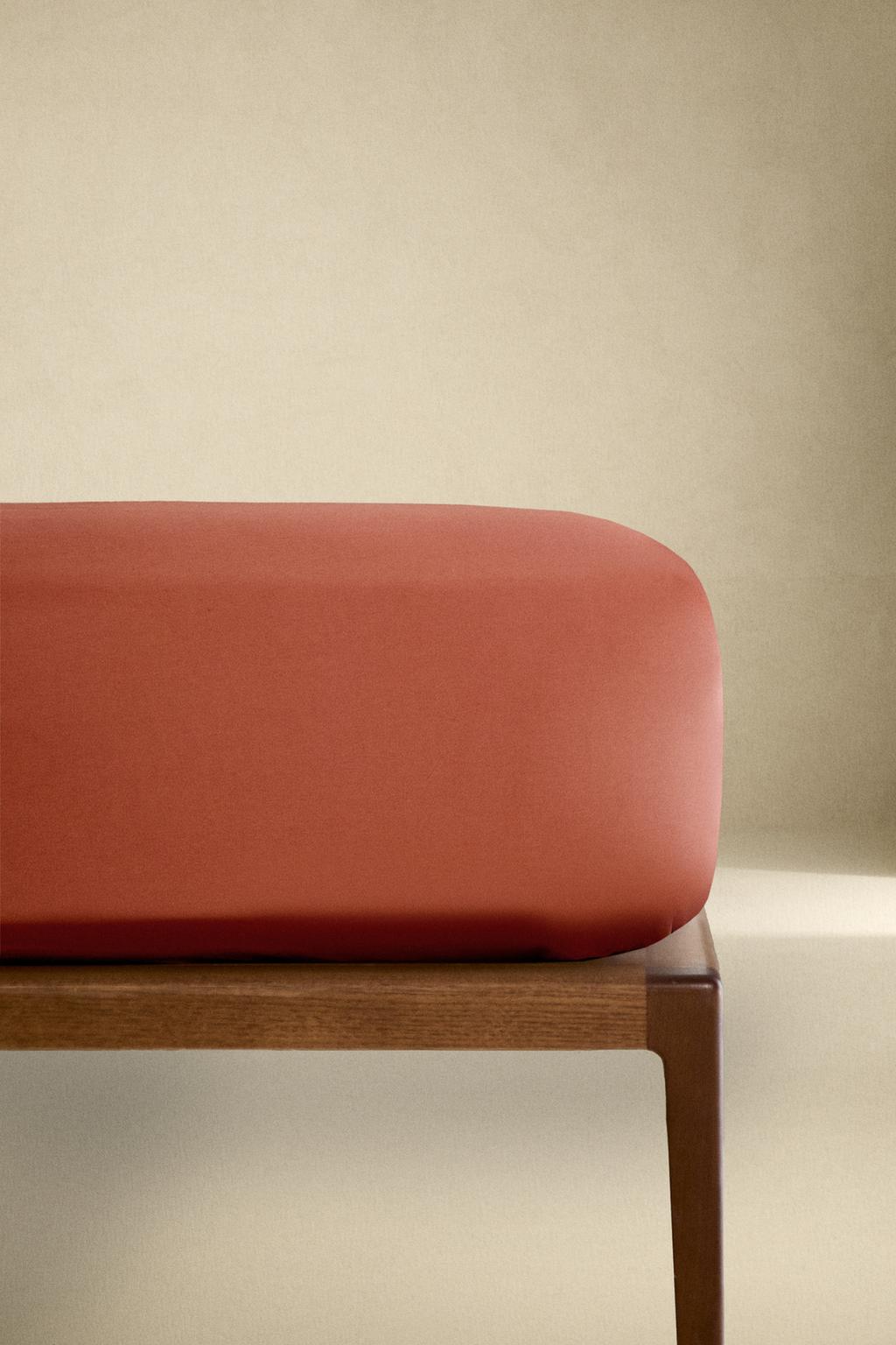 Простынь на резинке percale | с высотой 30 см (500 нитей)