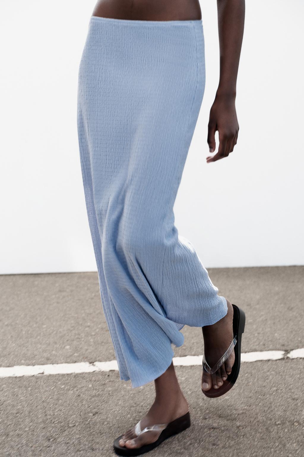 ЮБКА МИДИ С ТЕКСТУРОЙ