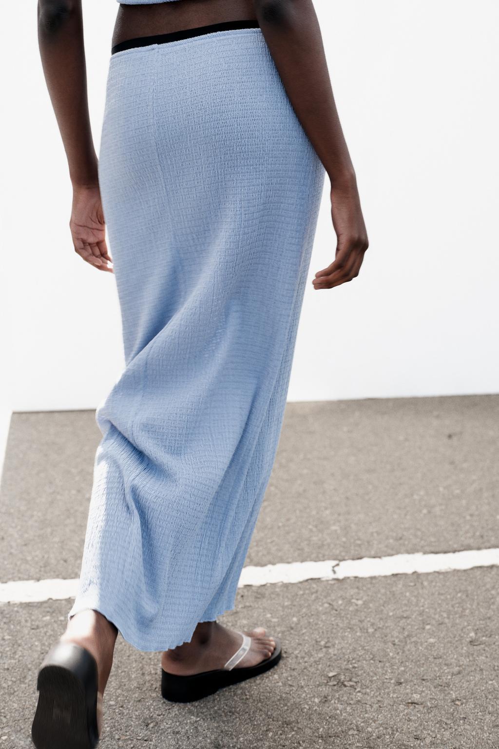 ЮБКА МИДИ С ТЕКСТУРОЙ