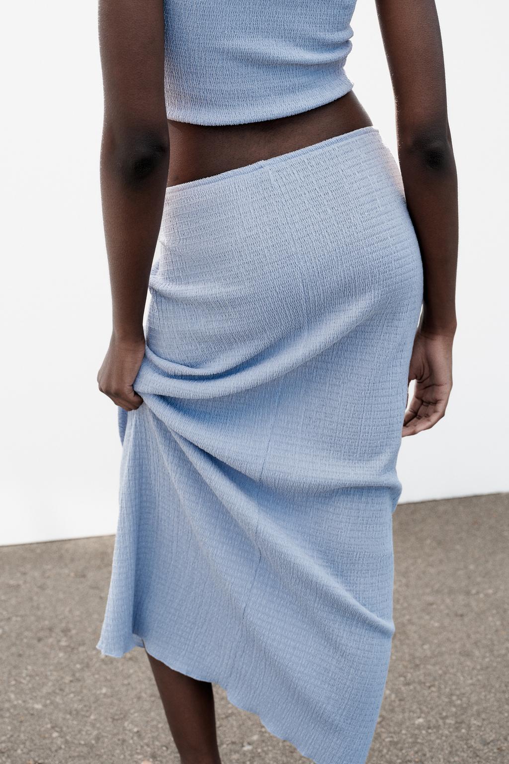 ЮБКА МИДИ С ТЕКСТУРОЙ