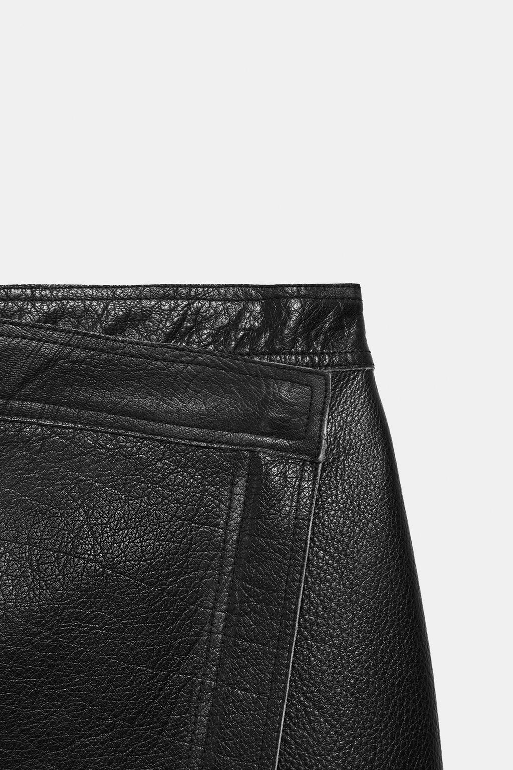 ЮБКА-ПАРЕО ИЗ КОЖИ ZW LIMITED EDITION