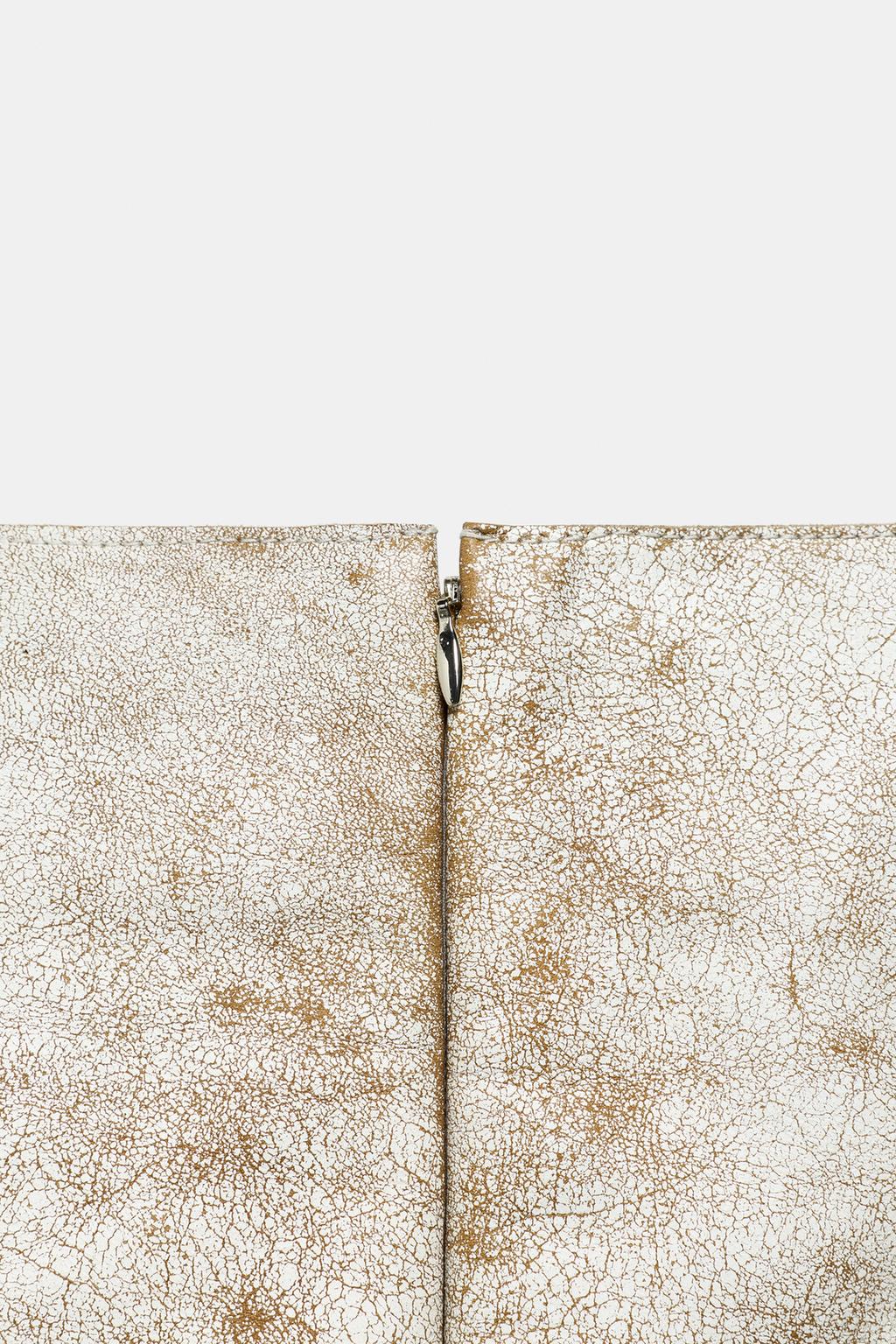 Юбка из ограниченной коллекции zw из натуральной кожи