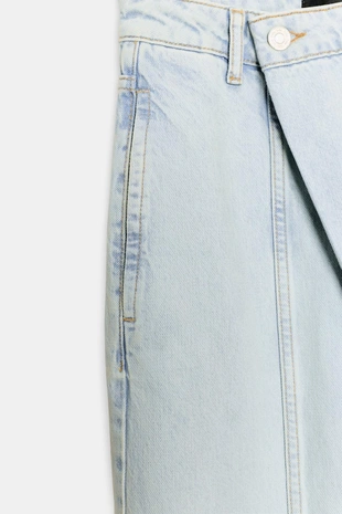 Джинсы Z1975 с низкой посадкой и перекрестным поясом- Заказать в России