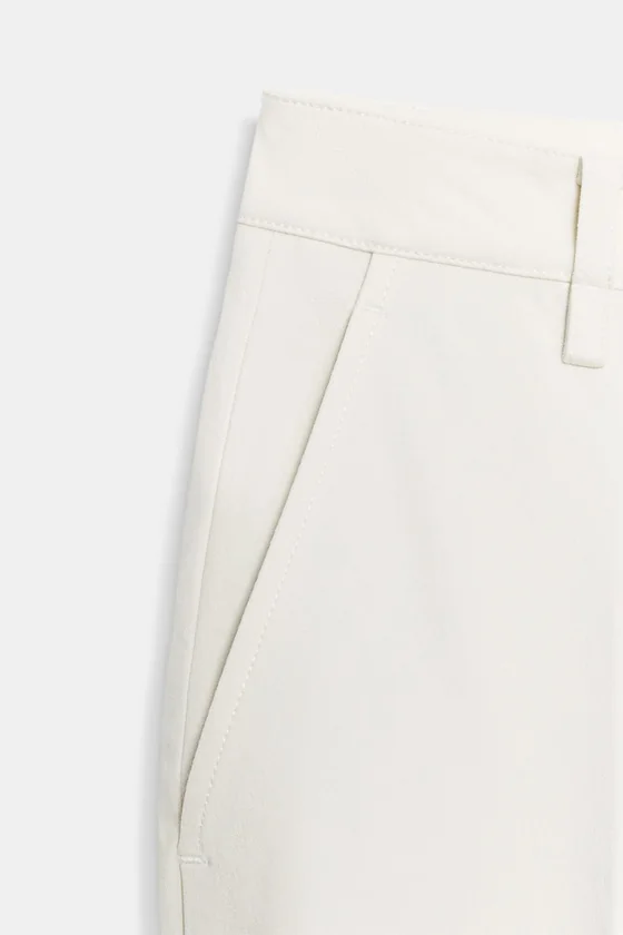 БРЮКИ ЧИНОС ПРЯМОГО КРОЯ — коллекция Zara «ZW»