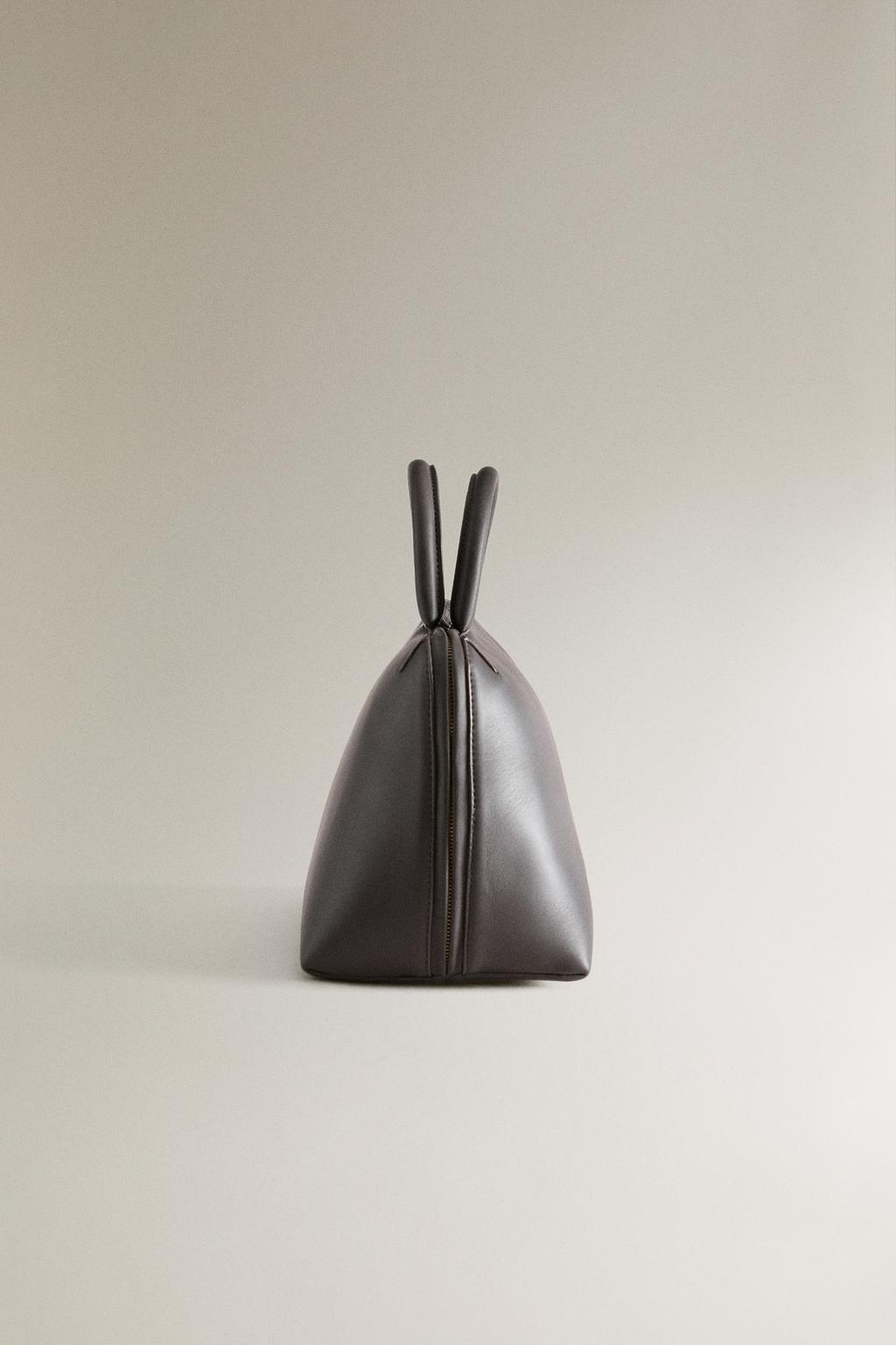 Мини сумка из кожи