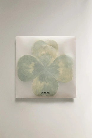 Набор бумажных салфеток с изображением клевера (набор из 20 штук)- Заказать в России