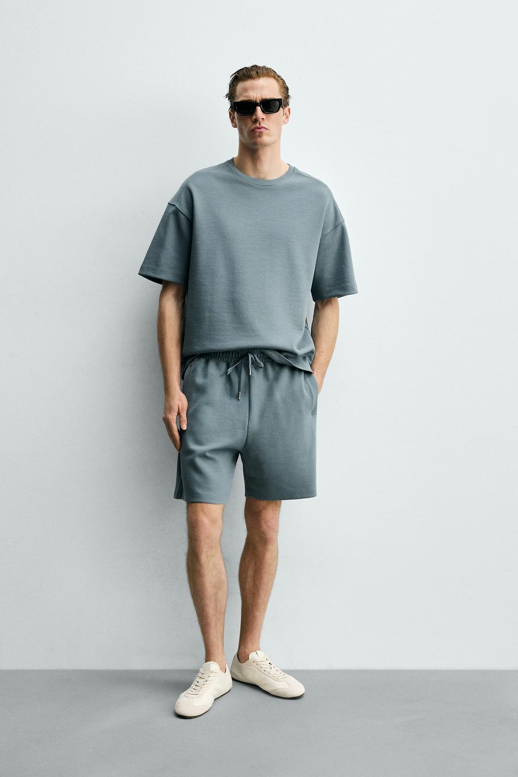 ШОРТЫ-ДЖОГГЕРЫ RELAXED FIT ИЗ ТКАНИ ИНТЕРЛОК