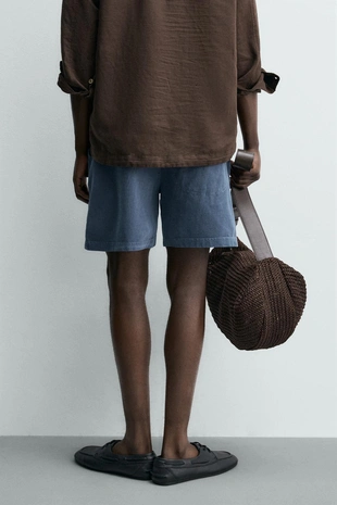 Джоггеры с эффектом потертости- Заказать в России