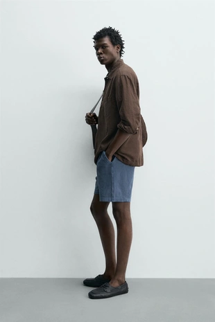 Джоггеры с эффектом потертости- Заказать в России