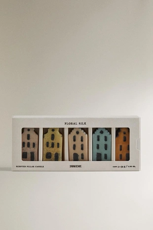 Набор ароматических свечей (набор из 5 штук)- Заказать в России