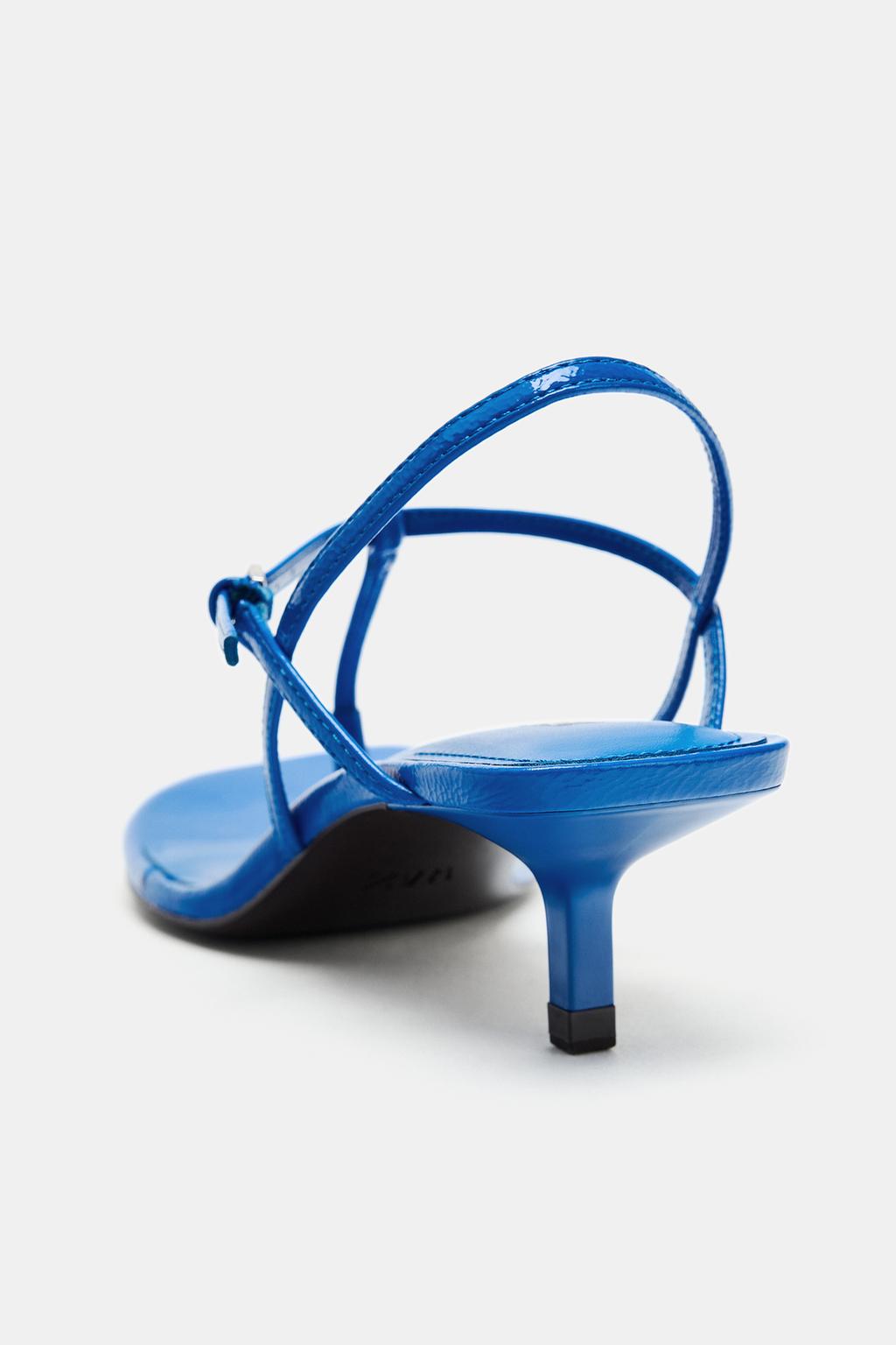 БОСОНОЖКИ НА КАБЛУКЕ С РЕМЕШКОМ