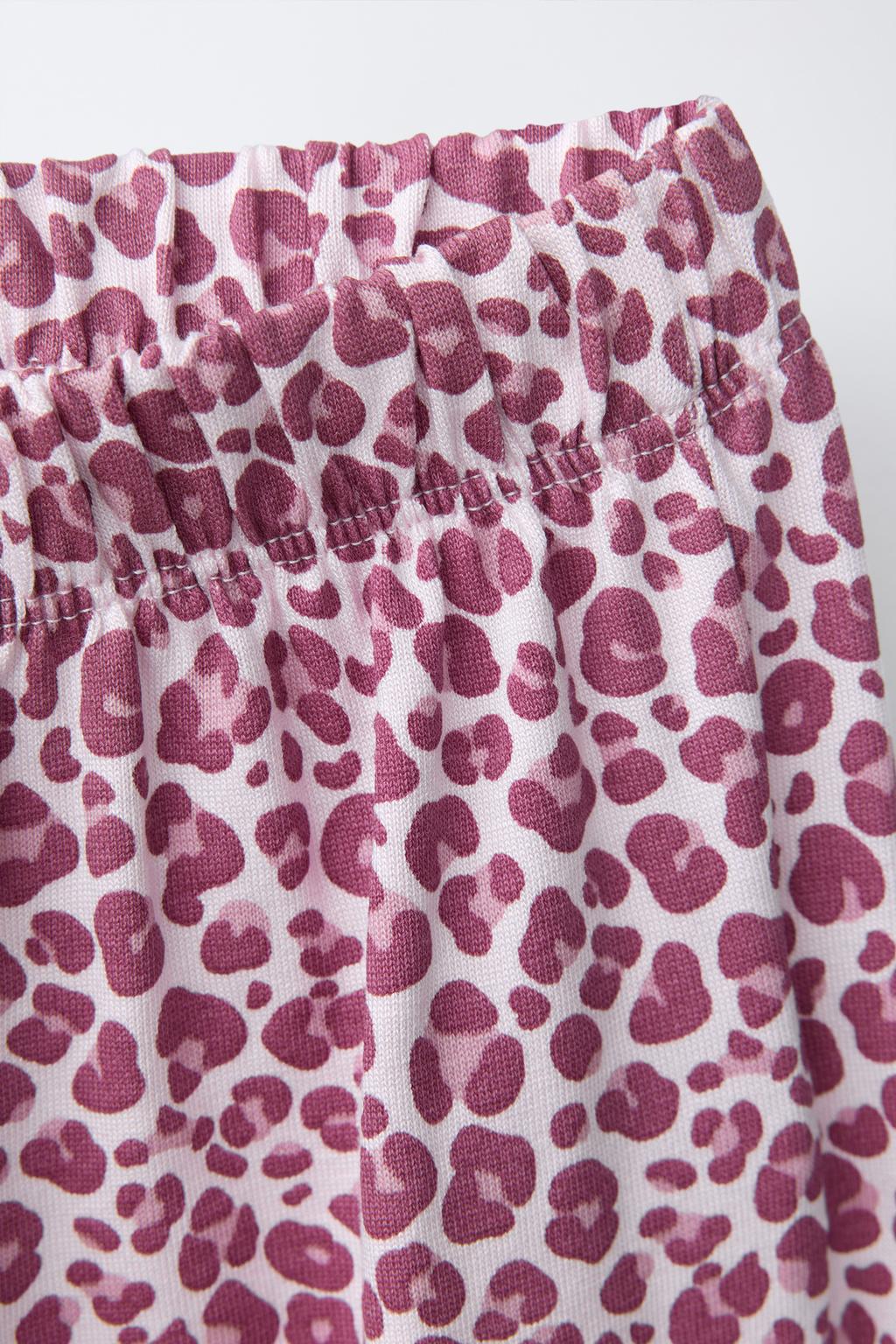 БРЮКИ-БАГГИ С АНИМАЛИСТИЧЕСКИМ ПРИНТОМ