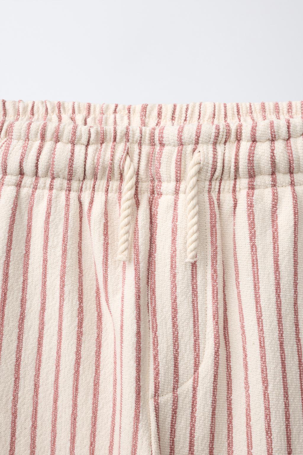 БРЮКИ RELAXED FIT В ПОЛОСКУ