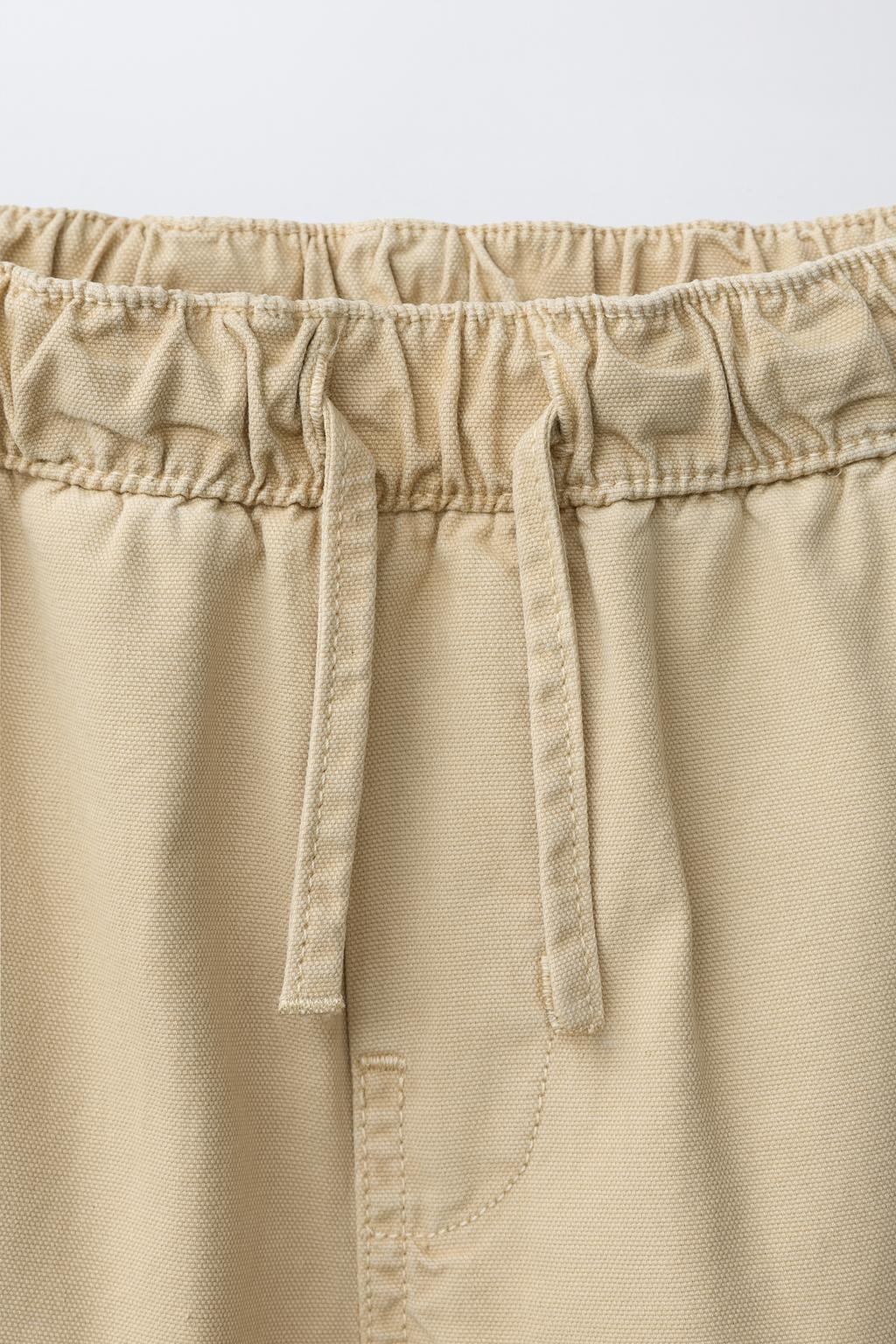 ХОЛЩОВЫЕ БРЮКИ С КАРМАНАМИ