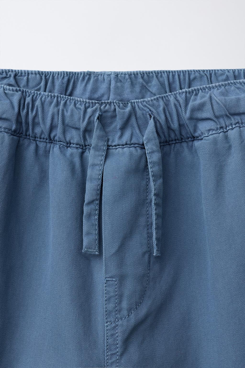 ХОЛЩОВЫЕ БРЮКИ С КАРМАНАМИ