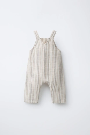 Длинный комбинезон в полоску- Заказать в России