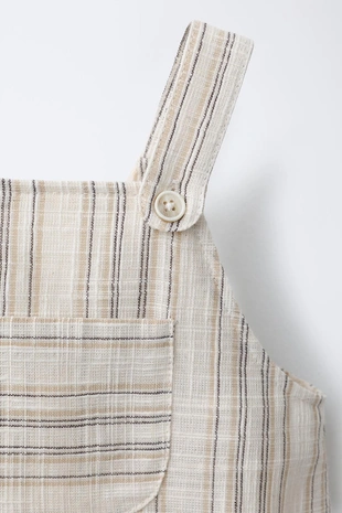 Длинный комбинезон в полоску- Заказать в России