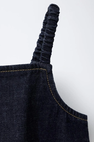 Джинсовое платье- Заказать в России