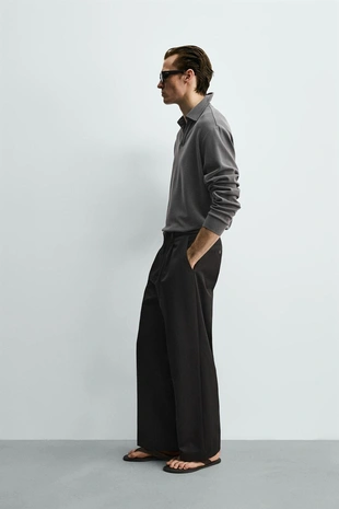 Мягкое поло Relaxed Fit- Заказать в России