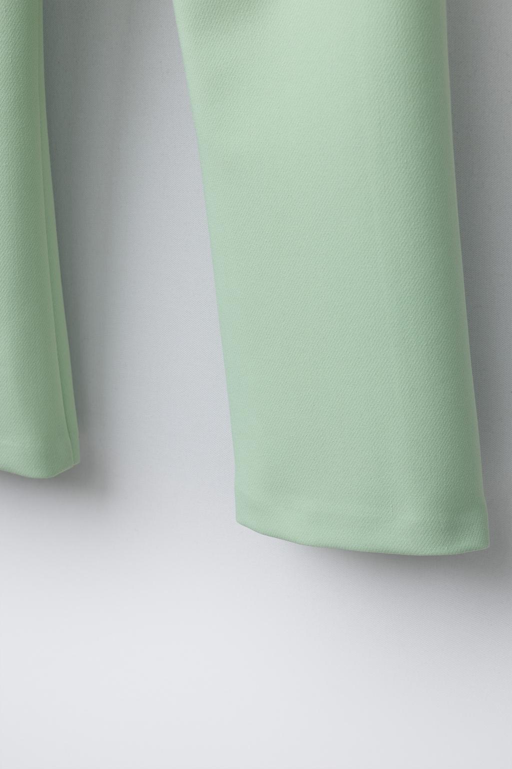 БРЮКИ FLARE С ДЕКОРАТИВНОЙ СТРОЧКОЙ