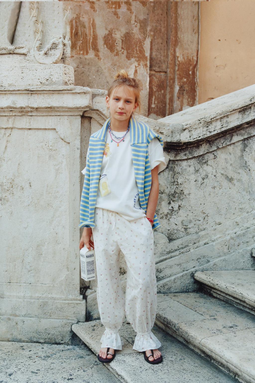 БРЮКИ-АЛАДДИНЫ SCHIFFLY С КРУЖЕВОМ