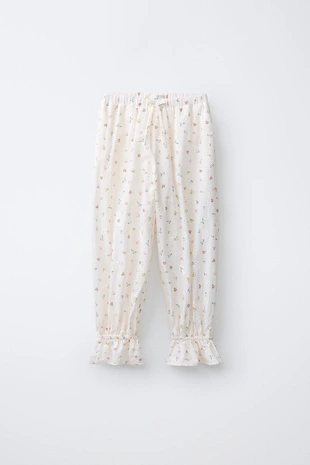 Брюки-аладдины Schiffly с кружевом- Заказать в России