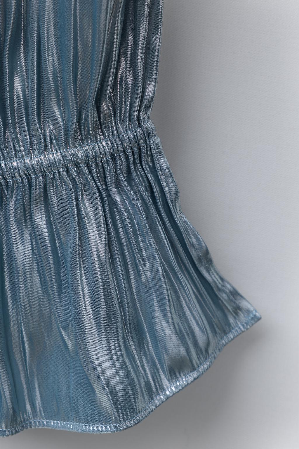 БРЮКИ МЕТАЛЛИК С ТЕКСТУРОЙ