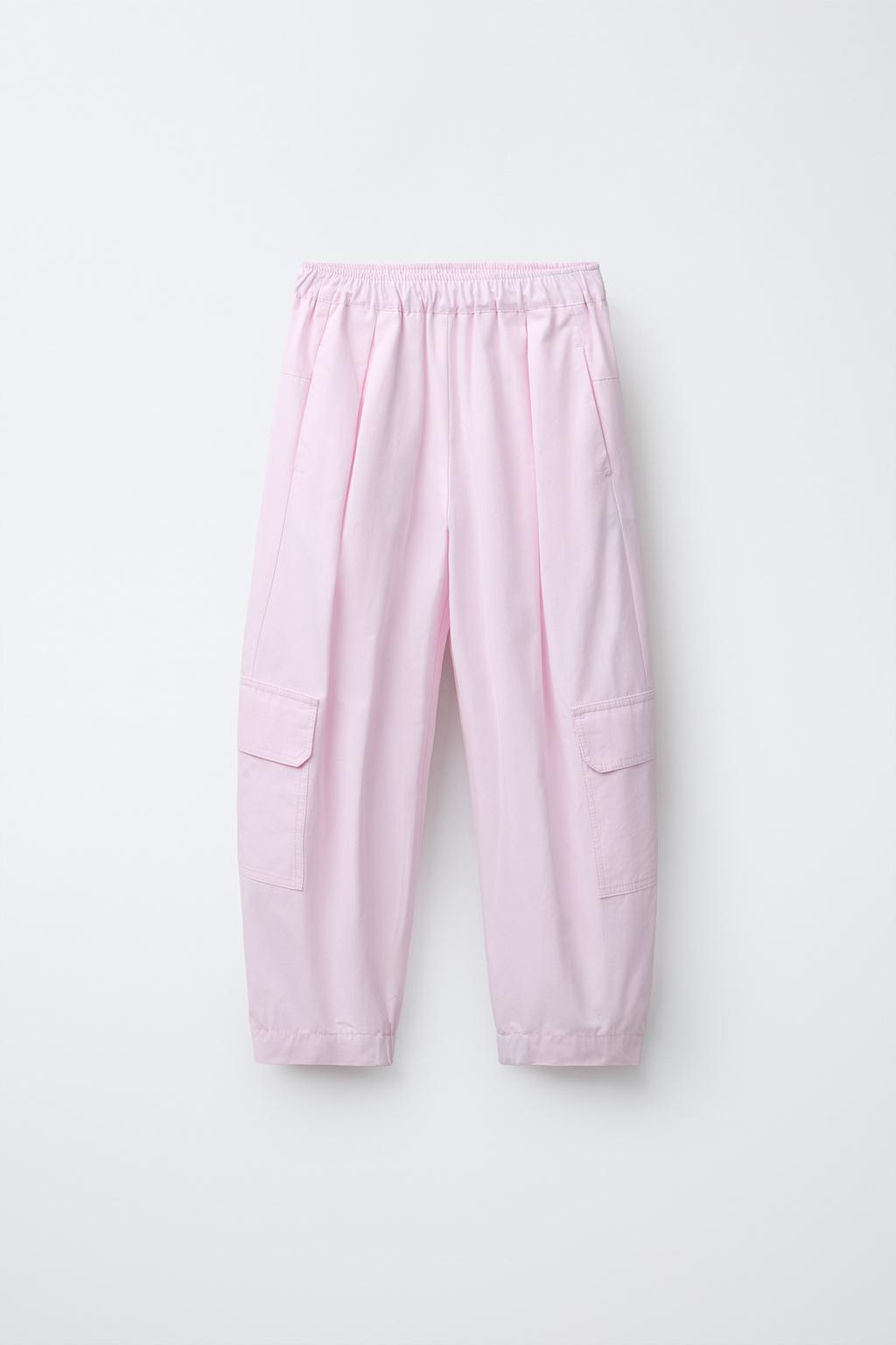 БРЮКИ КАРГО ИЗ ПОПЛИНА